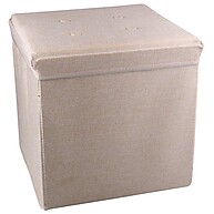 Puff Organizador Cazza Square: Estilo & Praticidade - imagem 1