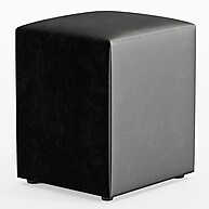 Puff Quadrado Preto: Conforto e Versatilidade - imagem 1