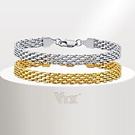 Pulseira Aço Inox: Luxo e Estilo! - imagem 1