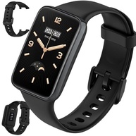 Pulseira Compativel Para Mi Band 7 Pro Cor Preta Esportiva Silicone Macio Premium Elegante Alto Nivel Smartband - imagem 4