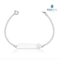 Pulseira Coroa Infantil Prata 925: Realeza no Pulso! - imagem 1