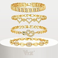 Pulseira Cubana Feminina: Elegância em Ouro 18k - imagem 1