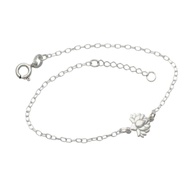Pulseira Flor de Lótus Prata 925: Elegância e Fé - imagem 1