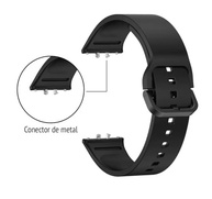 Pulseira Preta de Silicone Para Samsung Galaxy Fit3 - imagem 3