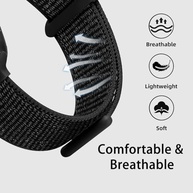 Pulseira de nylon esportiva Lenrao compatível com Apple Watch Series SE 11/10/9/8/7/6/5/49 mm, unissex, para iWatch série SE 11/10/9/8/7/6/5/4/ Ultra SE 3/2/1 - imagem 4
