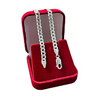 Pulseira Masculina Grumet 5mm Prata 925 – Estilo e Sofisticação - imagem 1
