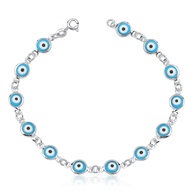 Pulseira Olho Grego Prata 925: Proteção e Estilo - imagem 1