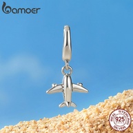 Pingente Avião Prata 925 Bamoer: Charme para Pulseira - imagem 2