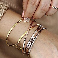 Pulseira Personalizada Vnox – Presente Criativo e Único - imagem 1
