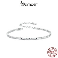Pulseira Prata 925 Bamoer: Elegância Delicada - imagem 1