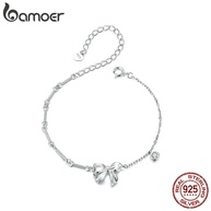 Pulseira Prata 925 Bamoer: Elegância em Laço - imagem 1