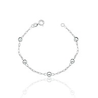 Pulseira Prata 925 Bolinhas: Elegância em 5mm - imagem 1