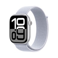 Apple Watch Series 10 GPS 46mm: Caixa Prateada, Pulseira Nuvem Azul - Saúde e Conectividade Avançada - imagem 2