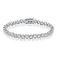 Pulseira Riviera Prata 925: Corações Calejados ✨ - imagem 1