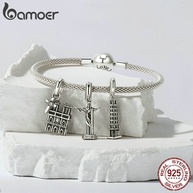 Charme Big Ben Bamoer 925: Elegância para sua Pulseira - imagem 2