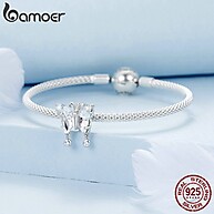 Charme Borboleta Bamoer 925: Elegância para sua Pulseira - imagem 2