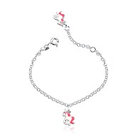 Pulseira Unicórnio Prata 925: Magia e Elegância - imagem 1