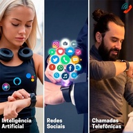 Smartwatch S8 Ultra Pro Max: NFC, Chamadas e Saúde no Pulso - imagem 2