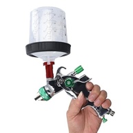 Pistola de Pulverização HVLP Profissional com Alta Atomização - 15 Bicos, Copo 20 oz, Bocais 1,4mm/1,7mm/2,0mm - imagem 4