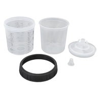 Kit com 122 Peças - Copos de Mistura Descartáveis para Pulverizador de Tinta Automotiva - imagem 2