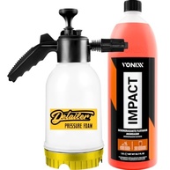 Kit Pulverizador Manual + Snow Foam Detailer 2L + Impact 1,5L Vonixx - Completo para Limpeza Automotiva - imagem 2