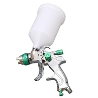 LiebeWH Pulverizador de Tinta para Carro, Conjunto de Spray HVLP Pulverizador de Tinta de Alimentação de 600ml Com Atomização Uniforme, Spray de de Alimentação Ajustável para Artesanato Automotivo - imagem 2