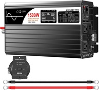 Inversor Onda Senoidal Pura Xijia 1500W (3000W Pico) DC 12V para AC 120V 60Hz com Tela LCD - Energia Solar e Uso Veicular - imagem 1