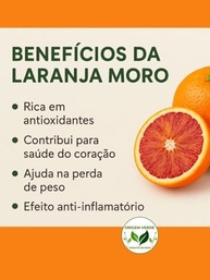 Laranja Moro em Pó 100% Pura 100gr - Origem Verde - imagem 4