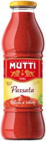 Mutti Purê De Tomate Passata Vidro 400G - imagem 1