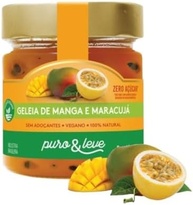 GELÉIA DE MANGA E MARACUJÁ 100% FRUTA PURO & LEVE - 230G - imagem 2