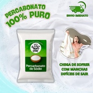Percarbonato de Sódio Puro Natural 1kg - Limpador Multiuso Biodegradável para Roupas e Tecidos - imagem 5