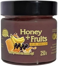 Mel com Açaí e Banana Gold Medal Honey | Mel puro 100% Natural e Saudável | Perfeito para Lanches e Sobremesas | Sem Açúcares ou Aditivos | Sabor Autêntico e Nutritivo | 250g - imagem 1