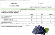GELÉIA DE UVA SAUDÁVEL VEGANA ZERO AÇÚCAR 100% FRUTA PURO & LEVE - imagem 2