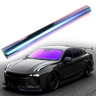 Chameleon Dreamy Purple Windshield Tint 65% VLT Car Front Window Tint Colorido Roxo Azul Efeito Mudança de Cor Película de Proteção Solar Janela do Carro, 75 cm x 300 cm - imagem 1