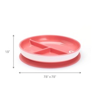 Prato Infantil com Ventosa Munchkin Stay Put Rosa/Púrpura - Pacote com 2 Unidades - imagem 4