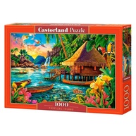 Puzzle 1000 Peças: Ilha Tropical Castorland - imagem 1