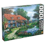 Puzzle 1000 Peças: Refúgio no Recanto dos Cisnes - imagem 1
