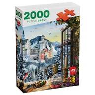 Puzzle 2000 Peças: Vista do Castelo Mágico - imagem 1