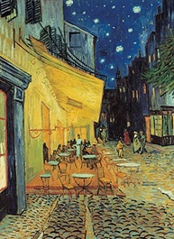Puzzle 1000 Peças Van Gogh - Café Noturno ao Ar Livre | Clementoni Coleção Museus - imagem 3