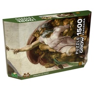 Puzzle Criação de Adão: 1500 Peças de Arte! - imagem 1