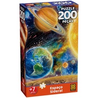 Puzzle Espaço Sideral 200 Peças: Desafie e Relaxe! - imagem 1