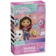 Puzzle Gabby's Dollhouse: 60 Peças de Diversão! - imagem 1