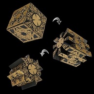 Puzzle Box Hellraiser Detachável - Prop de Cosplay Resina Cenobites Pinhead - imagem 4