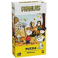 Puzzle Snoopy 500 Peças: Diversão e Decoração! - imagem 1