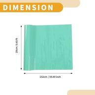 Película Vinílica Turquesa para Carro 20x152cm - Proteção e Estilo com PVC Premium - imagem 5