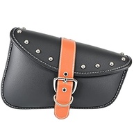 Bolsa Lateral para Moto em Couro Sintético PVC Impermeável - Ideal para Harley Sportster e Universal - imagem 2