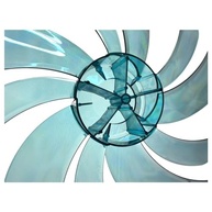 Hélice para Ventilador Britânia/Philco 10 Pás Azul - BVT495, PVT492, PVC491 Turbo - imagem 5