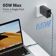 Carregador Rápido 65W: 3 Portas, PD 3.0 & QC 4.0 - imagem 3