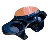 Carenagem Batwing QK Racing para Harley Softail Deluxe (1987-2017) com Para-brisa e Suporte para Alto-falante 6x9 - imagem 1