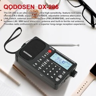 Rádio Portátil QODOSEN DX-286: Recepção Superior com Chip Automotivo TEF6686 - imagem 3